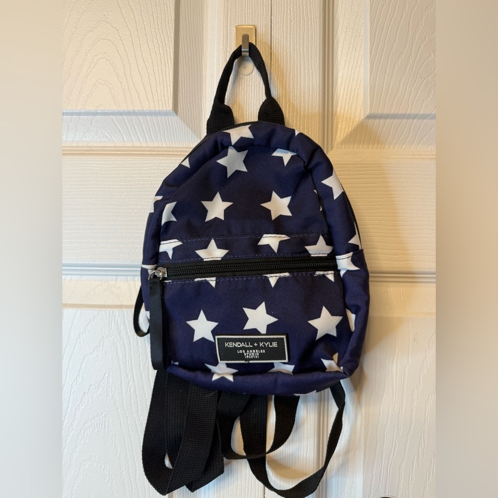 Kendall & Kylie Navy Star Backpack